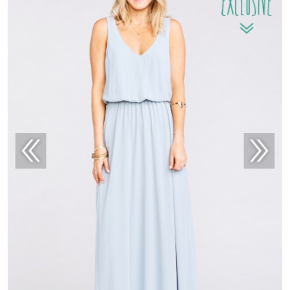 Show Me Your Mumu Kendall Maxi SMALL blue steel
